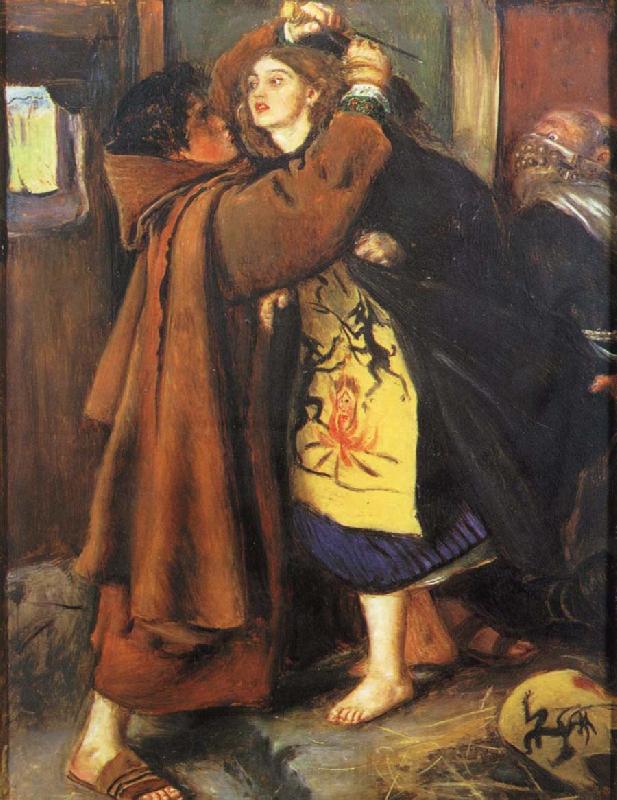 Sir John Everett Millais Escape of a Heretic Germany oil painting art